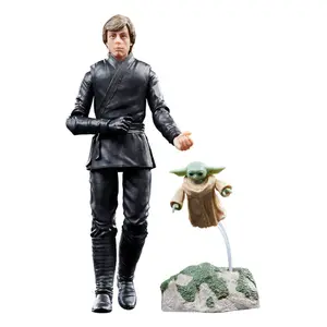 Lot von 2 Figuren luke skywalker &amp; grogu Hasbro Star Wars: The Book of Boba Fett Black Series