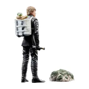 Lot von 2 Figuren luke skywalker &amp; grogu Hasbro Star Wars: The Book of Boba Fett Black Series image-2