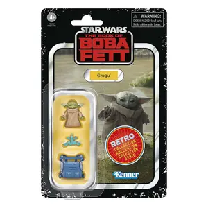 Figurka kolekcjonerska Hasbro Star Wars The Book of Boba Fett Retro Grogu image-5