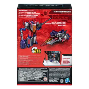 Statuette Hasbro The Transformers The Movie Generations Studio Series Voyager Class Gamer Edition 06 Starscream image-4