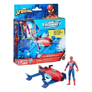 Figurka kolekcjonerska Hasbro Spider-Man Epic Hero Series Web Splashers Hydro Jet Blast image-2