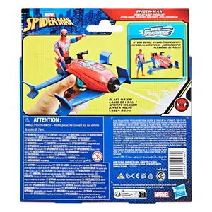 Figurka kolekcjonerska Hasbro Spider-Man Epic Hero Series Web Splashers Hydro Jet Blast image-4