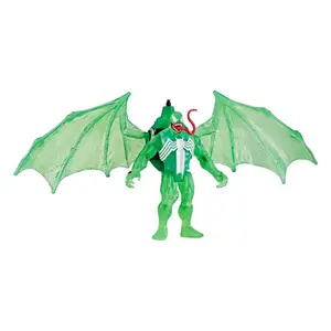 Figurine Hasbro Spider-Man Epic Hero Series Web Splashers Green Symbiote Hydro Wing Blast image-0