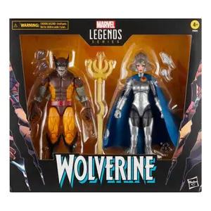 Collectible figurine Hasbro Wolverine 50th Anniversary Marvel Legends Wolverine & Lilandra Neramani (x2) image-1
