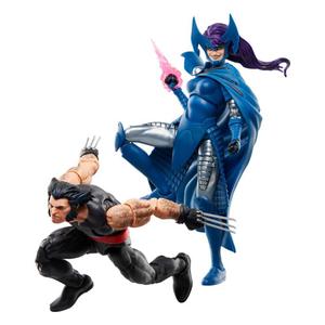 Sammlerfigur Hasbro Wolverine 50th Anniversary Marvel Legends Wolverine & Psylocke (x2) image-1