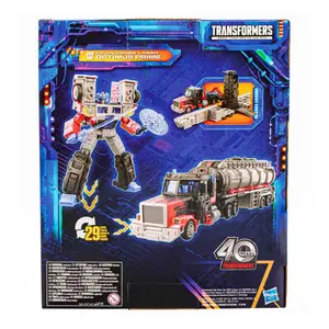 Estatueta de colecionador Hasbro Transformers Generations Legacy United Leader Class G2 Universe Laser Optimus Prime image-4