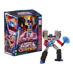 Estatueta de colecionador Hasbro Transformers Generations Legacy United Leader Class G2 Universe Laser Optimus Prime image-1