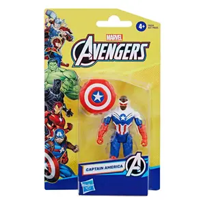 Verzamelaarsbeeldje Hasbro Avengers Epic Hero Series Captain America image-3