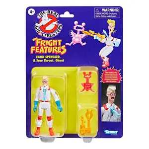 Collectible figurine Hasbro SOS Fantômes Kenner Classics Egon Spengler & Soar Throat Ghost image-1
