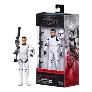 Collectible figurine Hasbro Star Wars Episode II Black Series Phase I Clone Trooper image-5