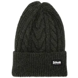 Eco-responsible knitted hat - child badge Schott image-0