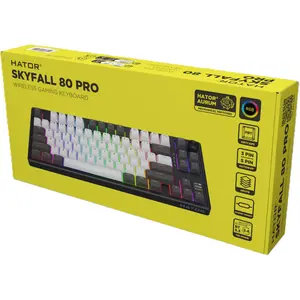 Clavier Gaming senza fili magnetico Hator Skyfall 80 Pro TKL RGB image-5