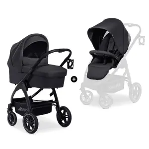 Poussette 3 roues bébé Hauck Saturn R Duoset