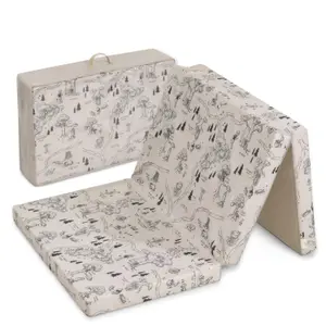 Folding mattress for baby travel cot Hauck Sleeper Winnie 120x60 cm image-0