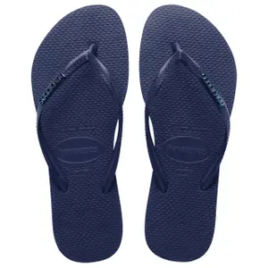 Tongs femme Havaianas Slim Logo Metallic image-0