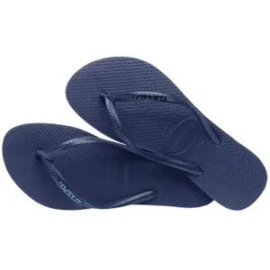 Tongs femme Havaianas Slim Logo Metallic image-1