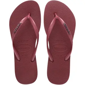 Women's flip-flops Havaianas Slim Logo Metallic image-3