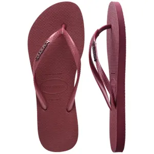 Women's flip-flops Havaianas Slim Logo Metallic image-4