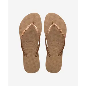 Tongs femme Havaianas Slim Logo Metallic image-2