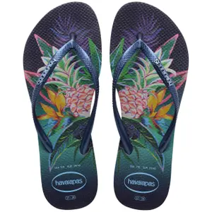 Chinelos de mulher Havaianas Slim Tropical image-0