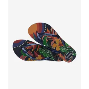 Chinelos de mulher Havaianas Slim Tropical image-3