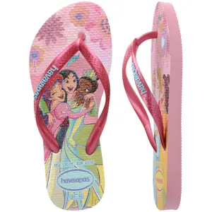 Children's flip-flops Havaianas Slim Princess image-4