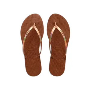 Chinelos de mulher Havaianas You Metallic Crocus image-2