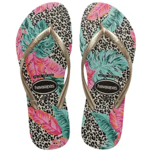 Tongs femme Havaianas Slim Animal Floral image-1