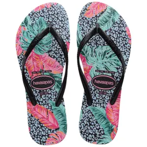 Tongs femme Havaianas Slim Animal Floral image-1