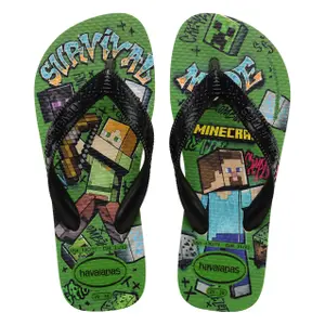 Children's flip-flops Havaianas Minecraft image-0
