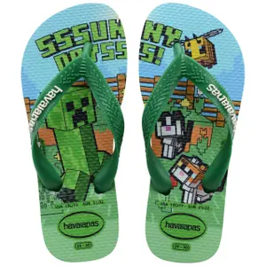 Children's flip-flops Havaianas Minecraft image-0