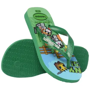 Children's flip-flops Havaianas Minecraft image-3
