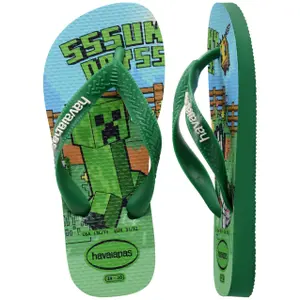 Children's flip-flops Havaianas Minecraft image-4