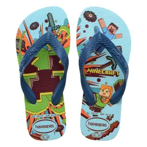 Children's flip-flops Havaianas Minecraft image-0
