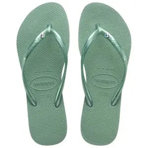 Girl's flip-flops Havaianas Slim Crystal SW II image-0
