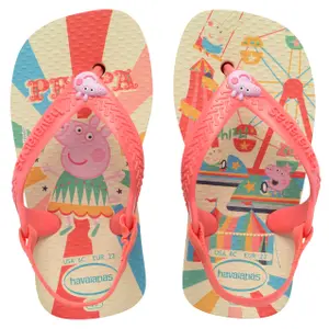 Baby flip-flops Havaianas Peppa Pig image-0