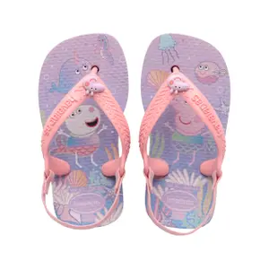 Baby girl flip-flops Havaianas Peppa Pig image-0