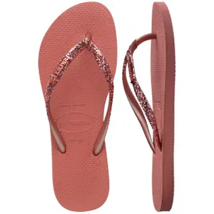 Girl's flip-flops Havaianas Gliter II image-0