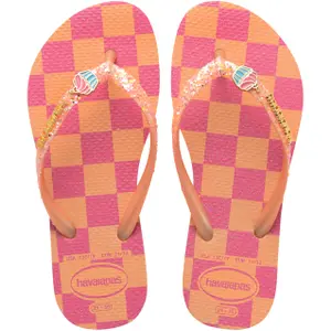 Children's flip-flops Havaianas Glitter II image-3