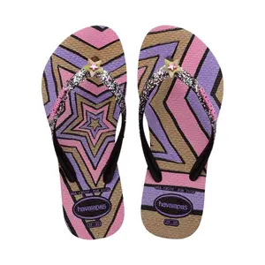 Girl's flip-flops Havaianas Slim Glitter Trendy image-2