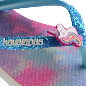 Children's flip-flops Havaianas Slim Glitter Trendy image-4