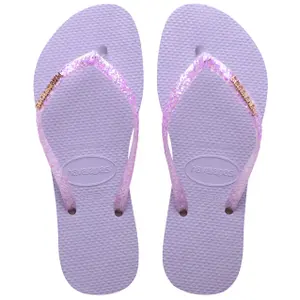 Flip-flops til kvinder Havaianas Slim Glitter Flourish image-1