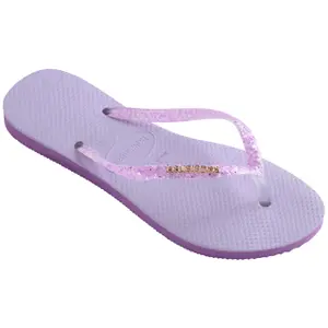 Flip-flops til kvinder Havaianas Slim Glitter Flourish image-0