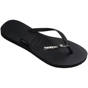 Infradito da donna Havaianas Slim Logo Metal Crystal image-1