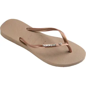 Infradito da donna Havaianas Slim Logo Metal Crystal image-1