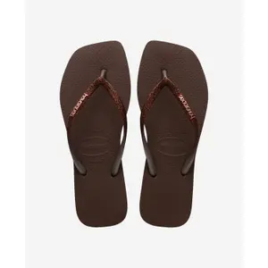 Chinelos de mulher Havaianas Square Glitter image-2