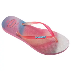 Flip-Flops für Frauen Havaianas Slim Metallic Rainbow image-0