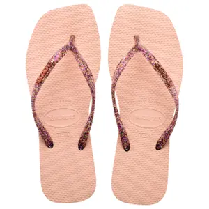 Flip-Flops für Frauen Havaianas Square Logo Metallic image-1