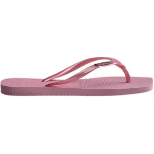 Női papucs Havaianas Slim Square Logo Metallic image-0