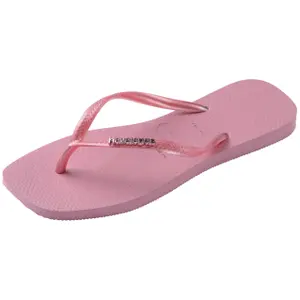 Női papucs Havaianas Slim Square Logo Metallic image-2